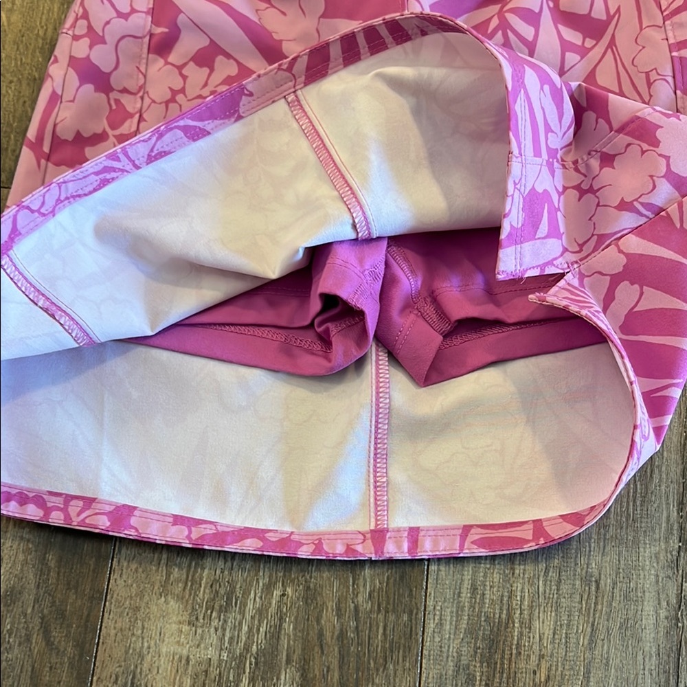 Columbia PFG- Pink A-Line Mini Skort Resort Wear - Picture 2 of 8